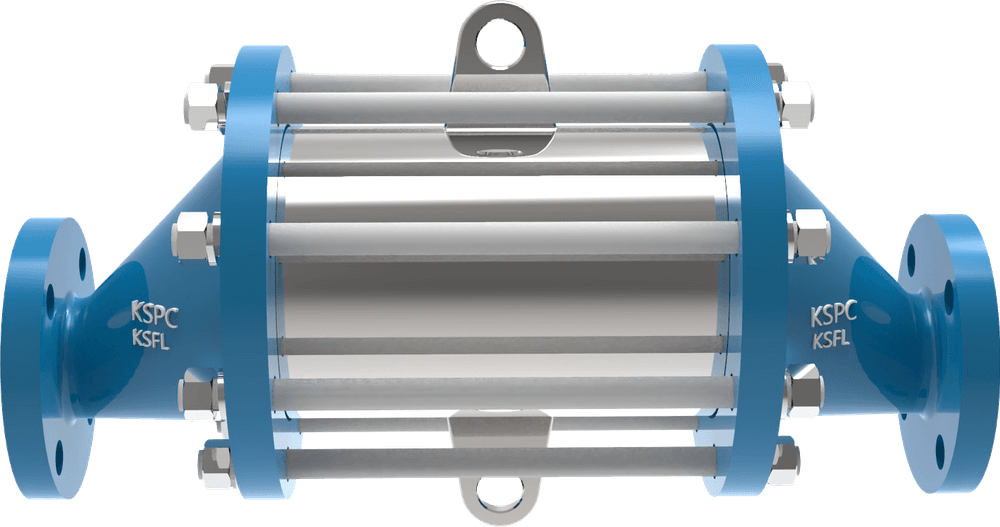 KSPC KSFLD Inline Detonation Flame Arrester (Long Distance)