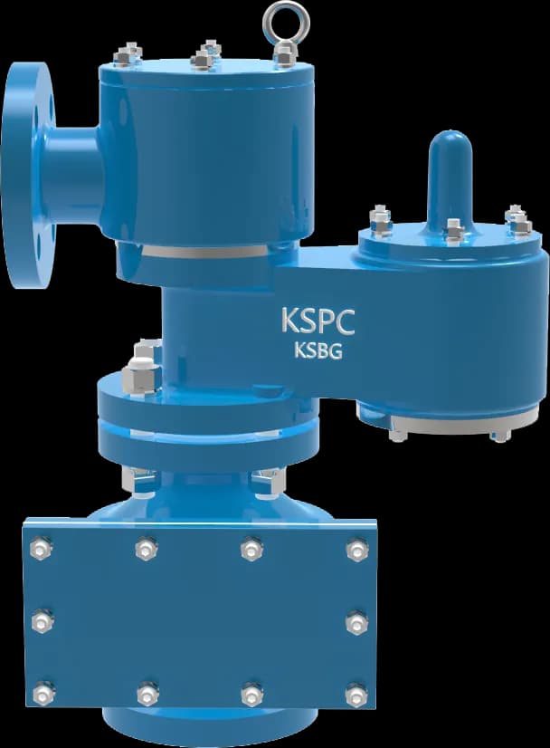 KSPC KSBGFH/KSGSFH Pressure Vacuum Valve w/ Flame Arrester (Pipe Away)