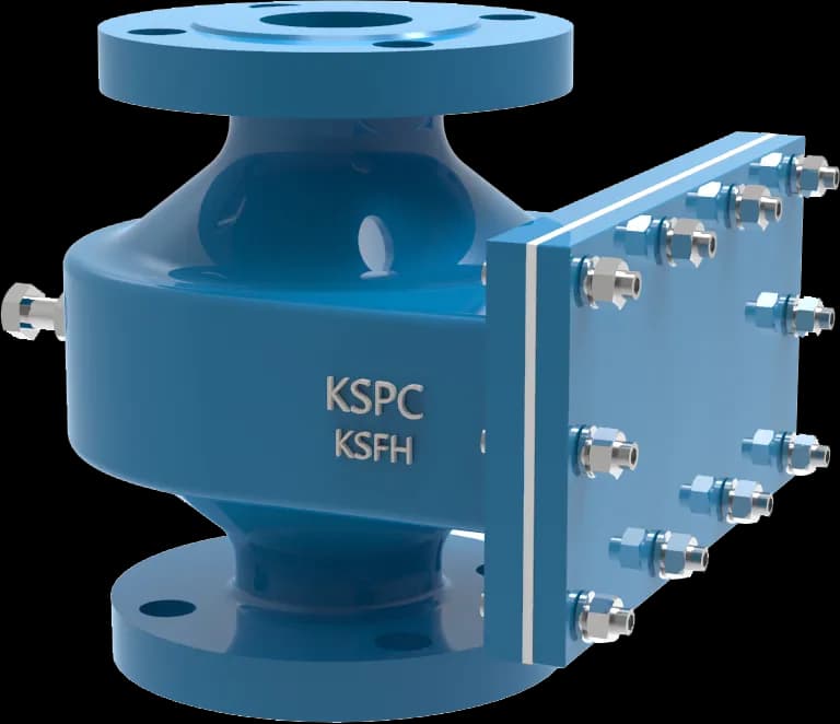 KSPC KSFH Inline Deflagration Flame Arrester