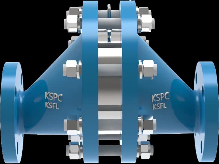 KSPC KSFL Inline Deflagration Flame Arrester